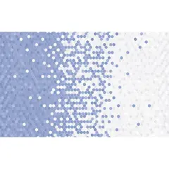 Керамическая настенная плитка Лейла голубая низ 02 250х400 «Шахтинская плитка»